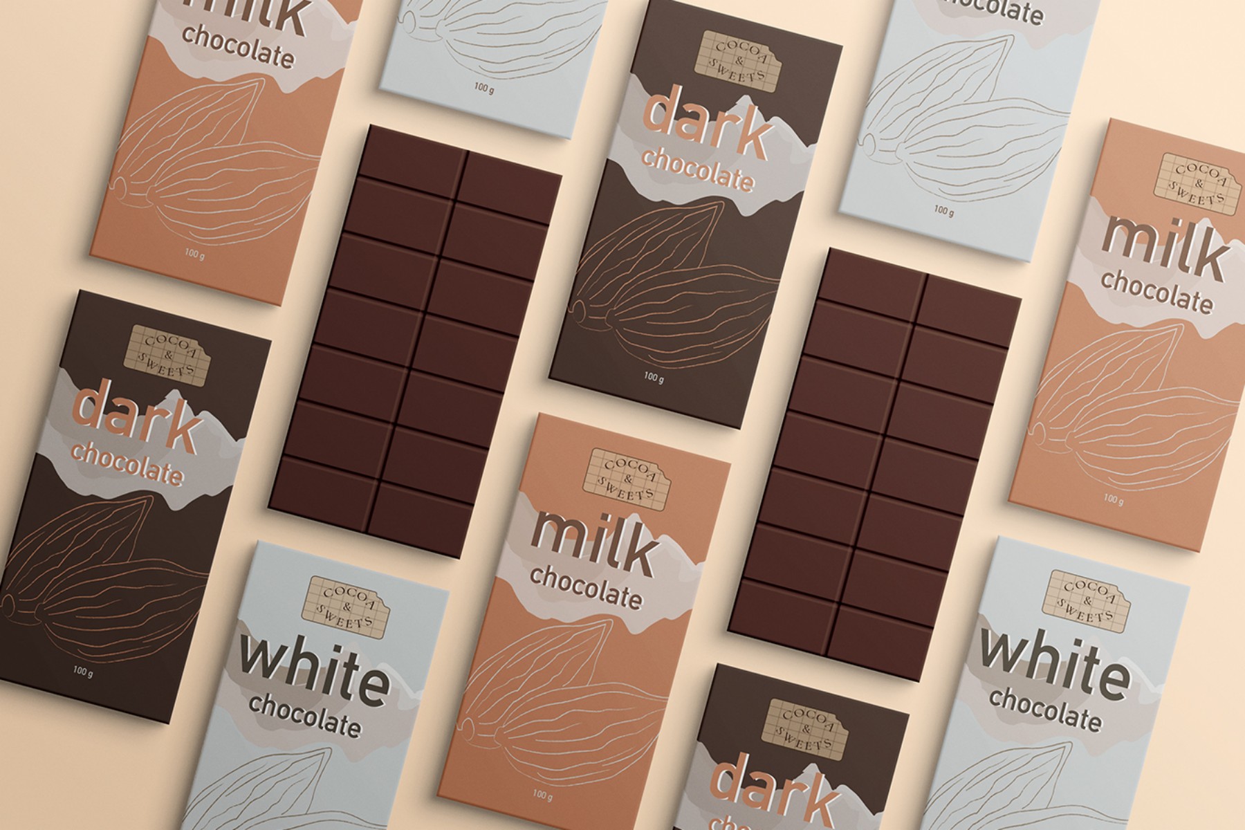 COCOA巧克力包装设计